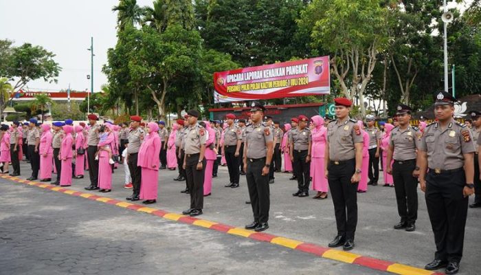 491 Polisi di Kaltim Naik Pangkat, Begini Pesan Kapolda
