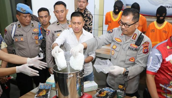 Jaringan Pengedar 10,4 Kg Sabu Kaltim Dikendalikan Dari Kolaka Utara