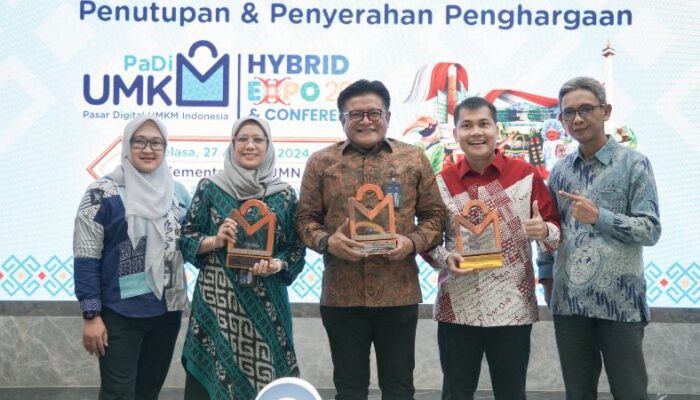 Pegadaian Bawa Pulang Tiga Penghargaan PaDi UMKM Hybrid Expo & Conference 2024