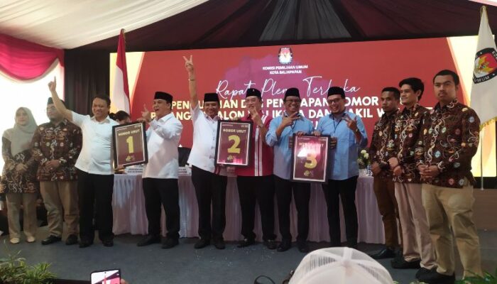Makna Nomor Urut Paslon Versi Para Kontestan Pilkada Balikpapan