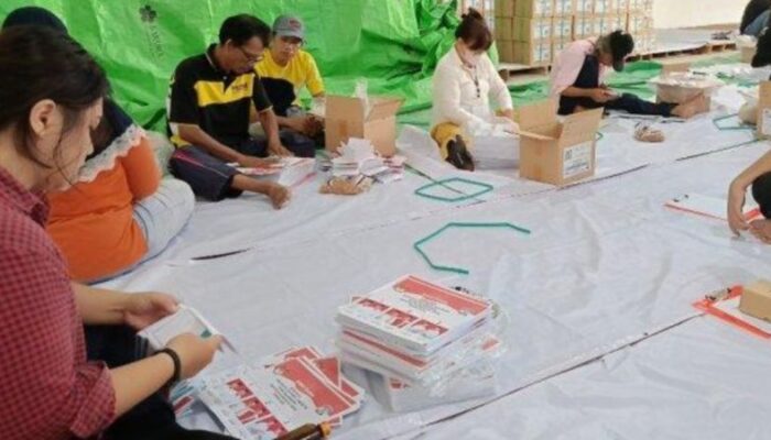 KPU Balikpapan Mulai Sortir 536.475 Surat Suara Pilkada 2024