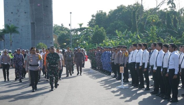 Fokus Pengamanan Ribuan Personel Gabungan Operasi Lilin Mahakam 2024