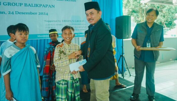 Upaya YBM PLN Mengukir Senyum Bahagia 125 Anak di Balikpapan