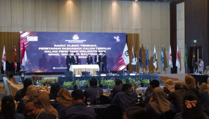 KPU Balikpapan Menabalkan Rahmad-Bagus Sebagai Wali Kota-Wakil Wali Kota Terpilih