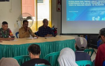PLN UIP KLT Sosialisasi Tahapan Kompensasi Proyek SUTT GI Tanjung Redeb-Talisayan
