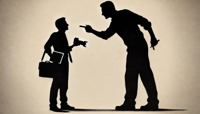 Wartawan Balikpapan Pos Dianiaya Pria Berperawakan Besar Saat Meliput di Pengadilan