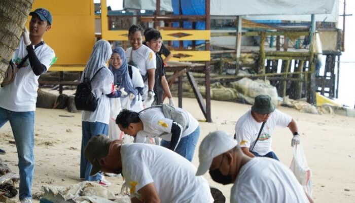 Sasar Pantai Cemara, Zero Waste Warriors PLN Kumpulkan dan Pilah 230 Kg Sampah