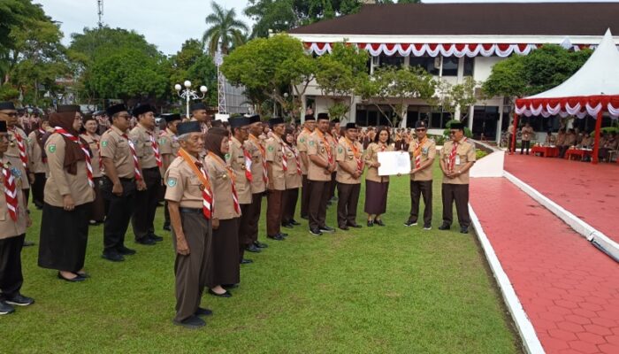 Kado Istimewa Pemkot Kepada Kwarcab Balikpapan di Hari Gerakan Pramuka ke-64