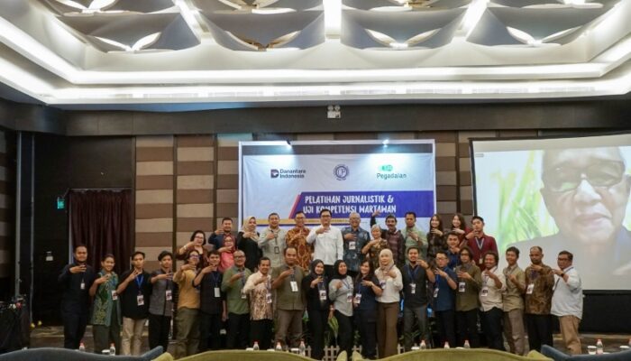 Perkuat Ekosistem Pers, Pegadaian Fasilitasi Uji Kompetensi Wartawan di Balikpapan