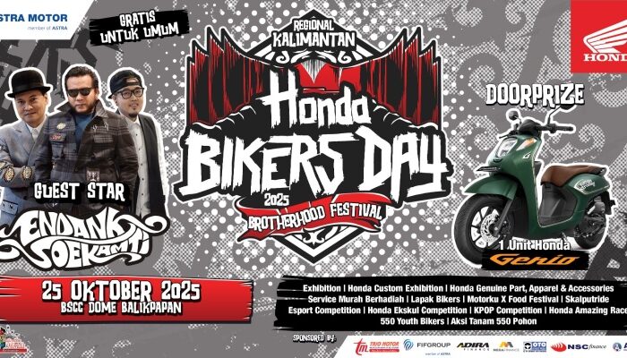 Endank Soekamti Siap Pecahkan Honda Bikers Day di Balikpapan, Cek Jadwalnya
