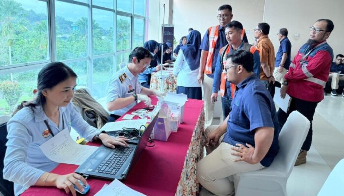 KKT Tekankan Pentingnya Pemeriksaan Kesehatan Rutin Bagi Pekerja Pelabuhan
