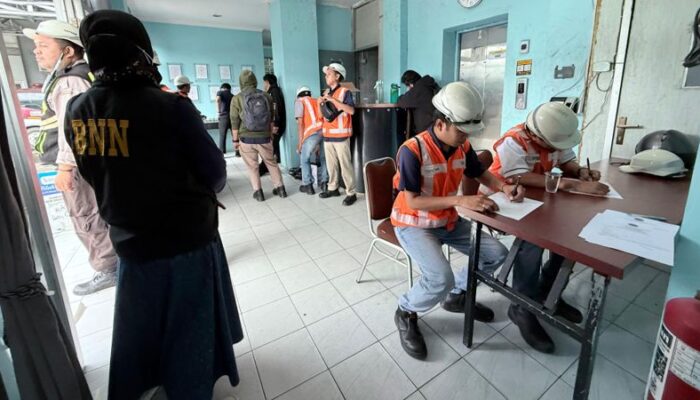 Jaga Budaya Keselamatan Kerja, 200 Karyawan KKT Jalani Pemeriksaan Narkoba