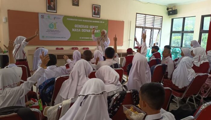 Langkah Puskesmas Bangun Budaya Pola Hidup Sehat di Gunung Sari Ulu