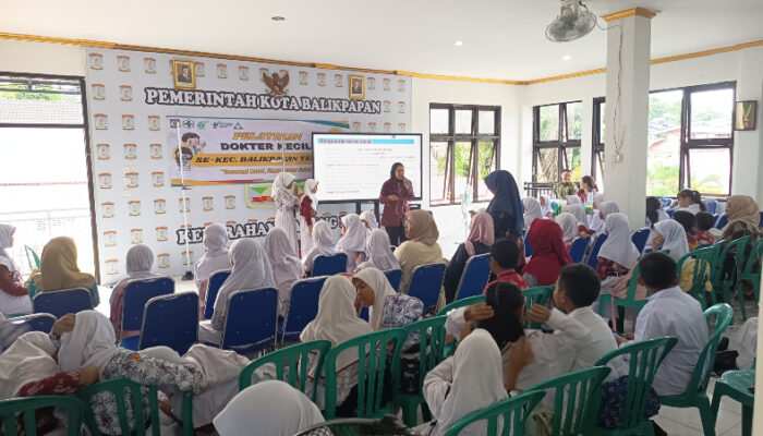 Turut Andil Dalam Pelatihan Dokcil se-Balikpapan Tengah, Puskesmas GSU Paparkan Pentingnya Asupan Gizi Seimbang