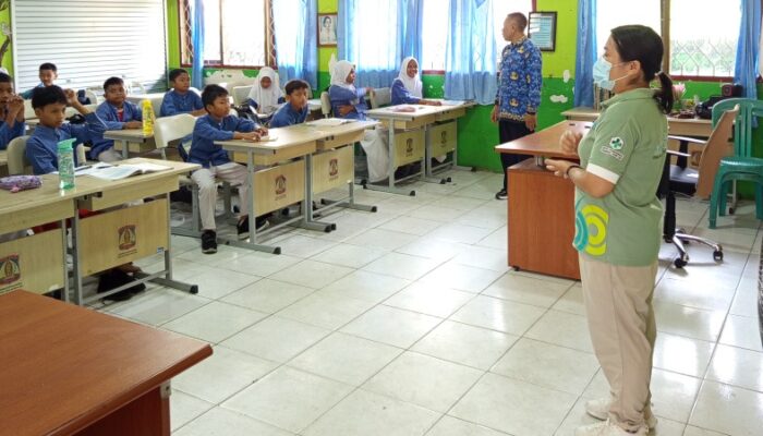 Peringatkan Risiko Penularan DBD, Puskesmas Gunung Sari Ilir Ingin Warga Sekolah Gencarkan PSN