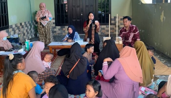 Puskesmas Dorong Partisipasi Aktif Warga Gunung Sari Ulu dalam Kegiatan Posyandu