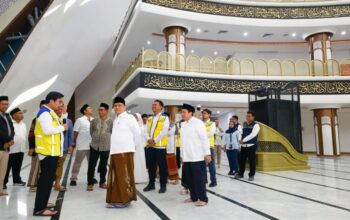 Jelang Ramadan, Wamenag Tinjau Kesiapan Fungsional Masjid Negara di IKN