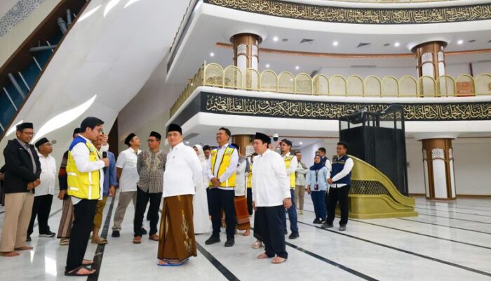 Jelang Ramadan, Wamenag Tinjau Kesiapan Fungsional Masjid Negara di IKN