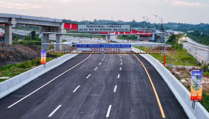 Dukung Kelancaran Arus Mudik Kaltim-Kalsel, Tol IKN Dibuka Fungsional