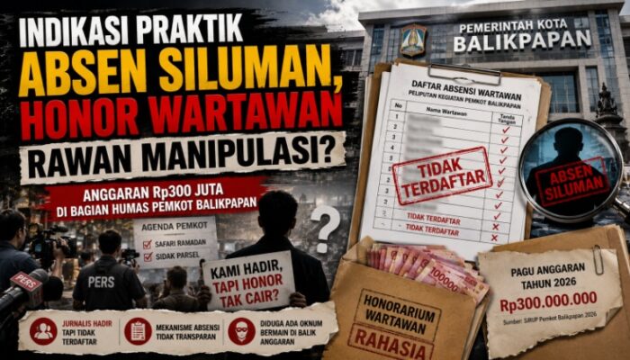 Jurnalis Endus Praktik Menyimpang di Balik Pengelolaan Anggaran Honor Peliputan Agenda Pemkot Balikpapan