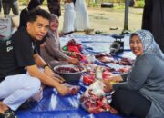 Ketua DPRD Balikpapan Berkurban Lima Ekor Sapi di Dapilnya, Panitia Sebar 500 Paket Daging Kurban