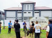 Lapas Balikpapan Berkurban: Bagikan Lima Sapi dan Delapan Kambing kepada Warga Binaan serta Masyarakat Sekitar