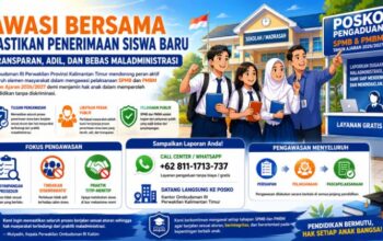 Bentuk Posko dan Saluran Pengaduan SPMB, Ombudsman Kaltim Dorong Peran Aktif Masyarakat