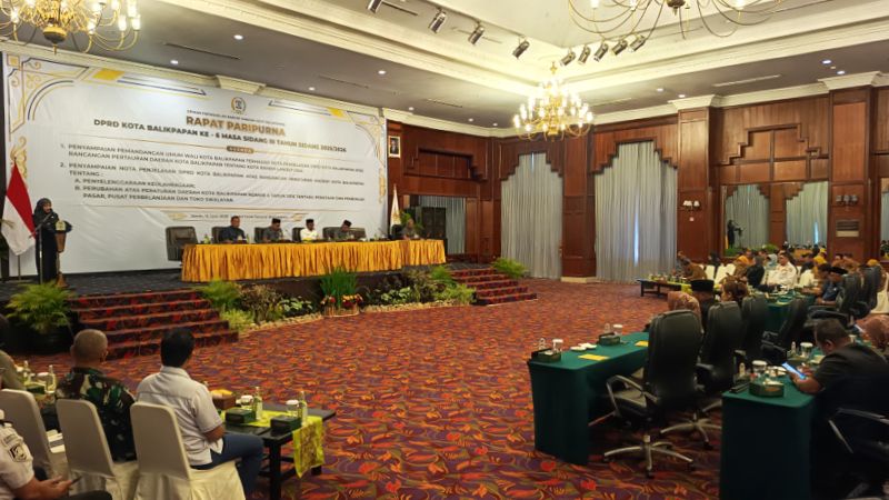 Nota penjelasan DPRD Balikpapan tentang raperda