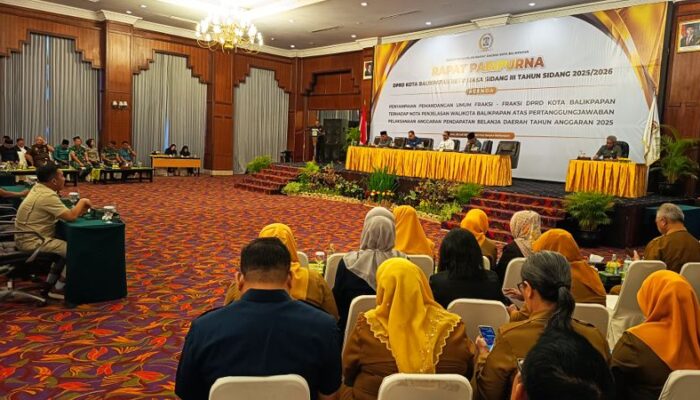 Fraksi PDI Perjuangan Gulirkan Wacana Pembentukan Pansus LHP BPK Meski Balikpapan Raih Opini WTP