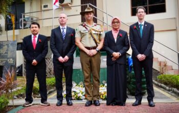 Akhiri Tugas Konsul-Jenderal Australia, Tood Dias Ungkap Selalu Terkesan Dengan Peringatan ANZAC Day di Balikpapan